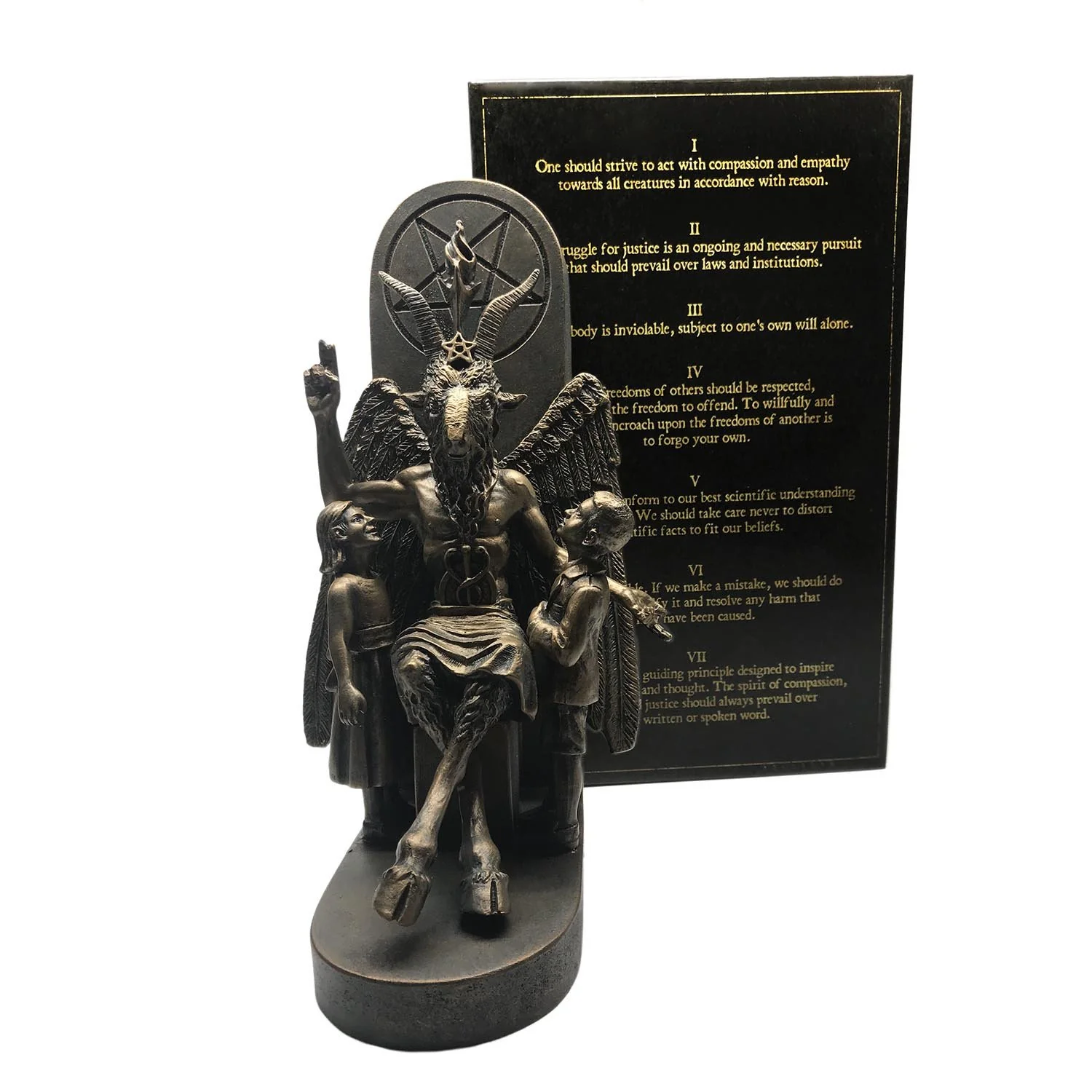 Baphomet Statue by Dellamorte & Co. - Image 3