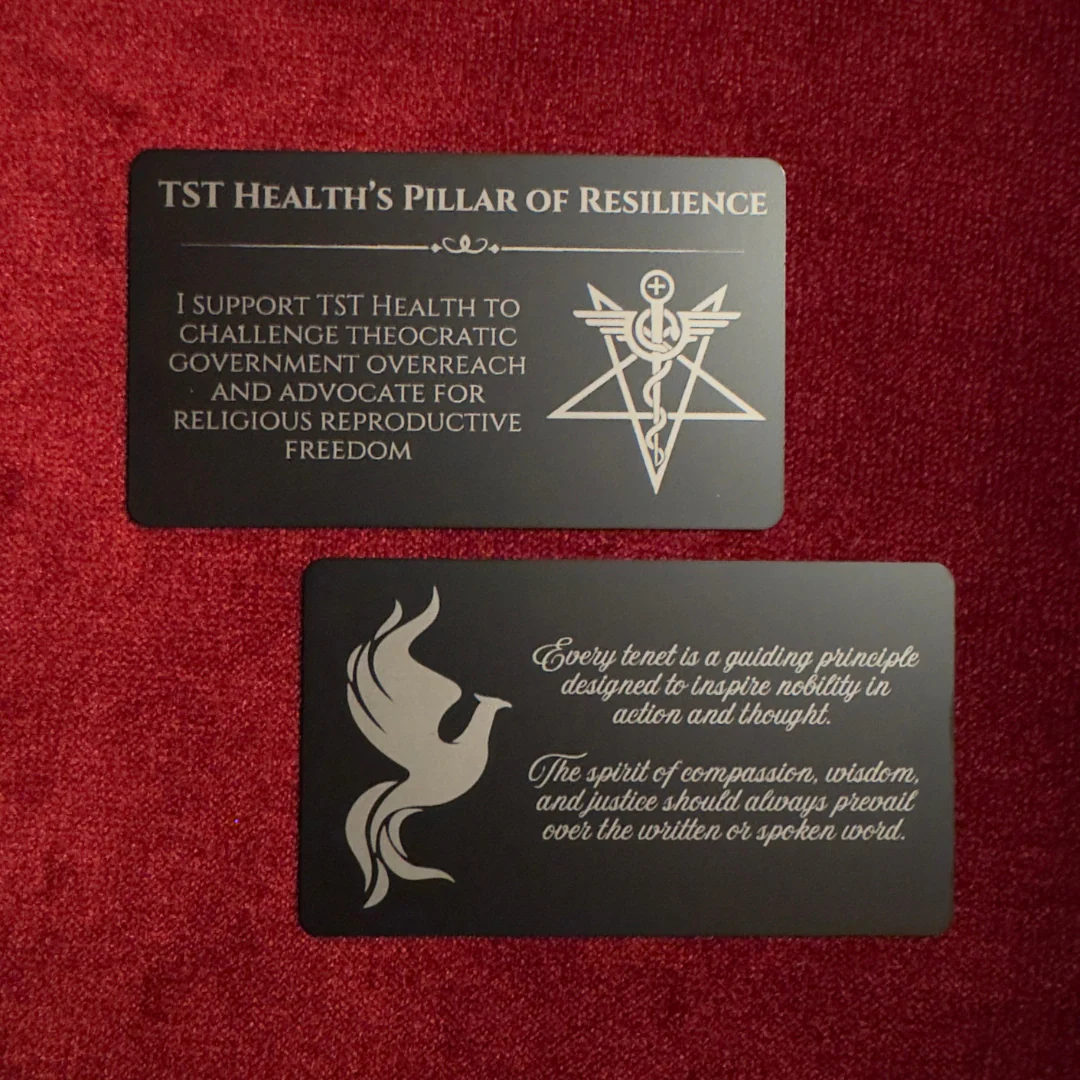 TST Health's Pillars of Support Black Steel Cards - Image 4