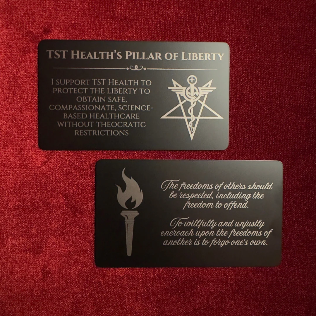 TST Health's Pillars of Support Black Steel Cards - Image 5