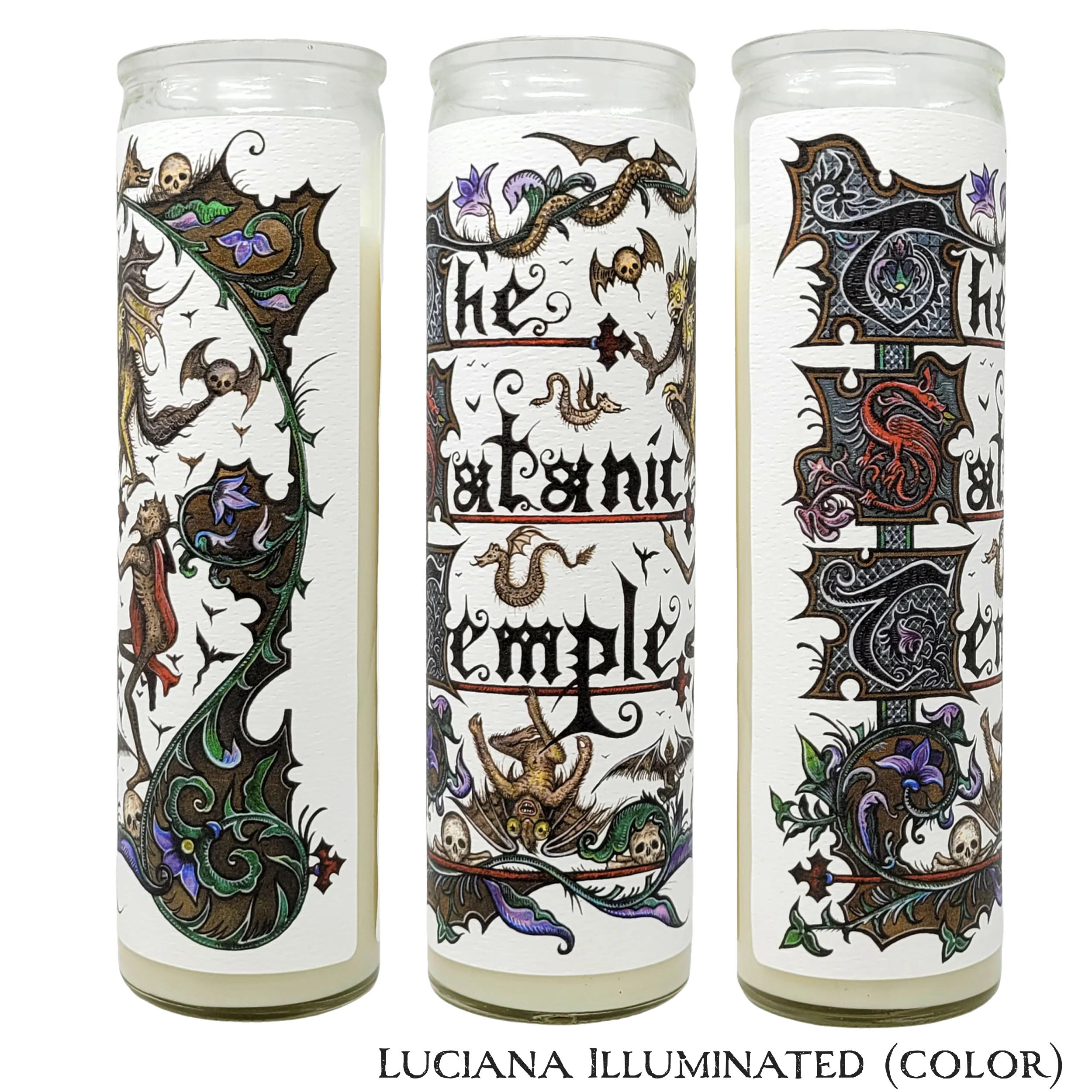TST Full Color Prayer Candles Designed by Luciana Nedelea - Image 4
